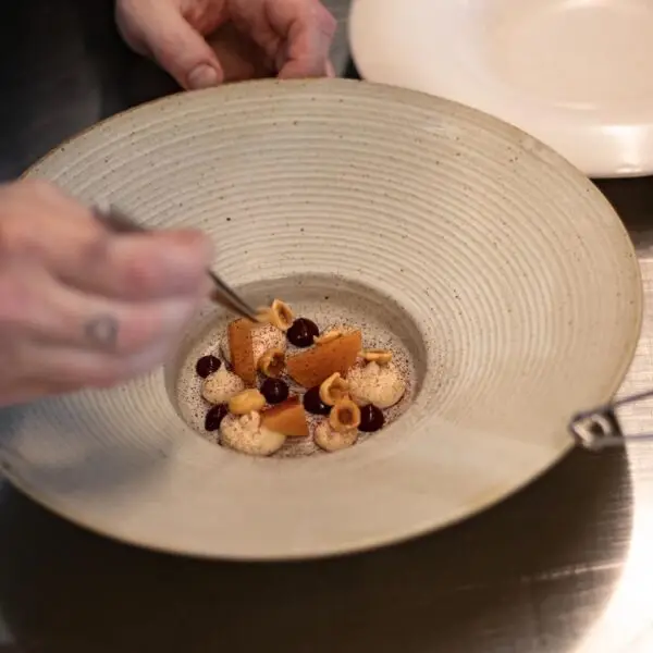 We work with a small selection of clays and glazes, carefully chosen to honor the natural beauty of the compounds in each clay as they react to the heat of the kiln.
